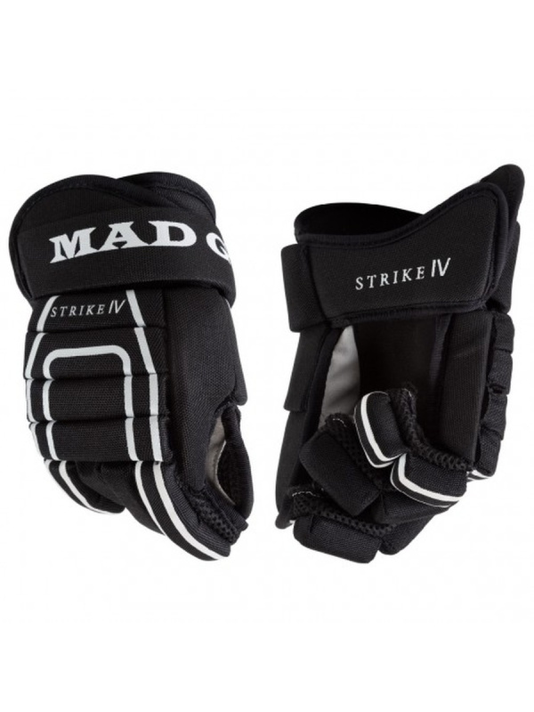 Перчатки хоккейные MAD GUY Strike IV JR