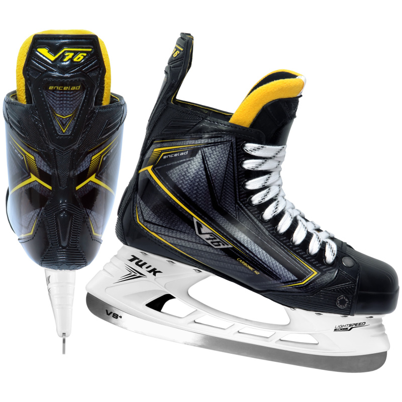 Коньки V76 ENCELAD со стаканами BAUER POWERFLY