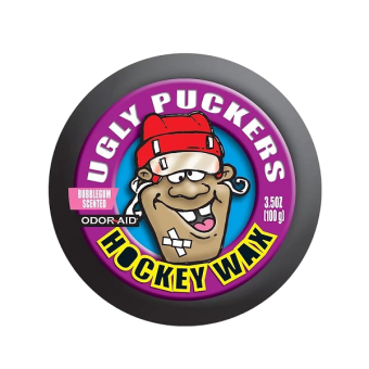 Воск для клюшки  UGLY PUCKERS ODOR-AID  с белым фоном